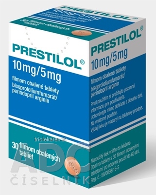 Prestilol 10 mg/5 mg tablety 30 ks