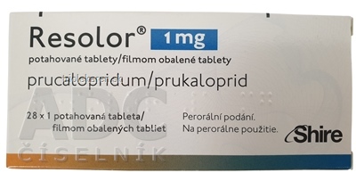 Resolor 1 mg filmom obalené tablety 28 ks