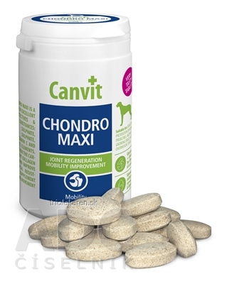 Canvit CHONDRO MAXI pre psy tablety kĺbová výživa 230 g