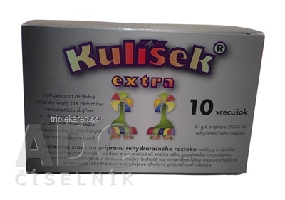 Kulíšek extra prášok na prípravu nápoja vo vrecúškach 10 x 6,7 g