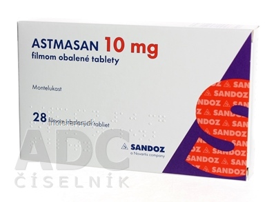 ASTMASAN 10 mg filmom obalené tablety 28 ks