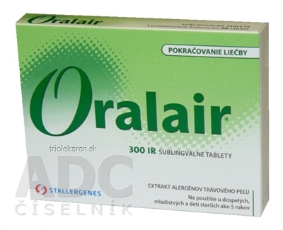 Oralair 300 IR Sublingválne tablety 30 ks