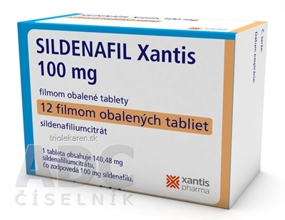 Sildenafil FMK 100 mg tablety 12 ks