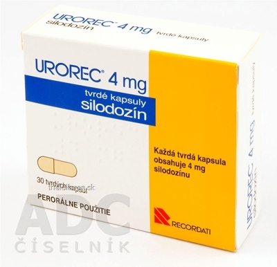 Urorec 4 mg tvrdé kapsuly cps dur (blis.) 1x30 ks