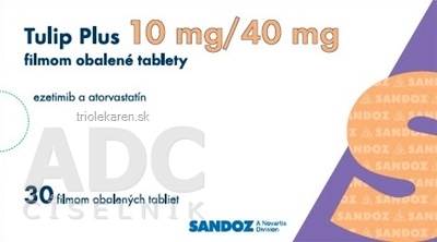 Tulip Plus 10 mg/40 mg tablety 30 ks