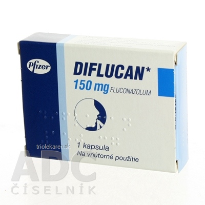 DIFLUCAN 150 mg kapsuly 1 ks