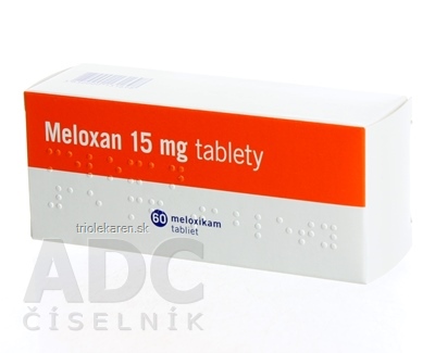 MELOXAN 15 mg tablety 60 ks