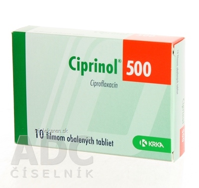 Ciprinol 500 tablety 500 mg 10 ks