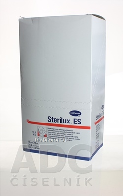 STERILUX ES kompres sterilný so založenými okrajmi 17 vlákien 8 vrstiev (10x20 cm) 25x2 (5