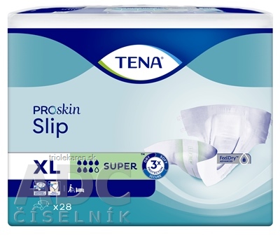 TENA Slip Super XL plienkové nohavičky 28 ks