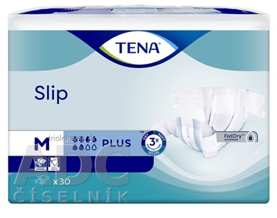 TENA Slip Plus M plienkové nohavičky 30 ks