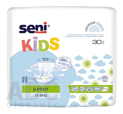 Seni KIDS junior plienkové nohavičky 11-20 kg 30 ks