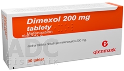 Dimexol 200 mg tablety 30 ks