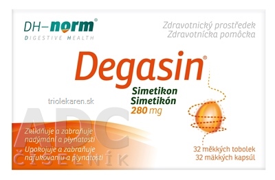 Degasin 280 mg kapsuly 32 ks