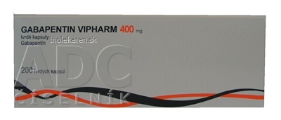 Gabapentin Vipharm 400 mg kapsuly 200 ks