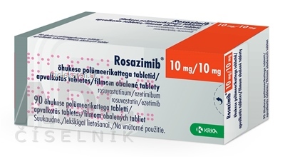 Rosazimib 10 mg/10 mg tablety 90 ks