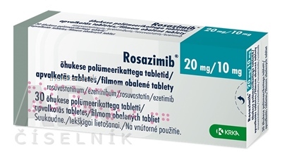 Rosazimib 20 mg/10 mg tablety 30 ks