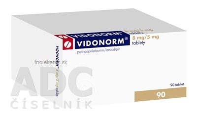 Vidonorm 8 mg/5 mg tablety tbl 1x90 ks