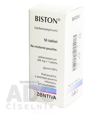 Biston tbl 200 mg 1x50 ks