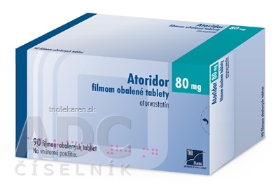 Atoridor 80 mg tablety 90 ks