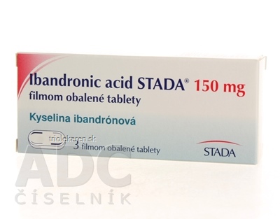 Ibandronic acid STADA tablety 150 mg 3 ks