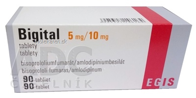 Bigital 5 mg/10 mg tablety x90 ks