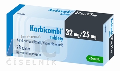 Karbicombi 32 mg/25 mg tablety tbl (blis.PVC/PVDC/Al) 1x28 ks