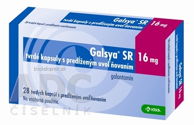 Galsya SR 16 mg kapsuly 28 ks