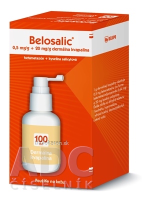 Belosalic liq der (fľ.HDPE+ rozprašovač) 1x100 ml