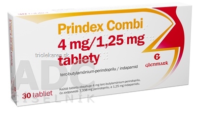 Prindex Combi 4 mg/1,25 mg tbl (blis.PVC/PVDC/Al) 1x30 ks