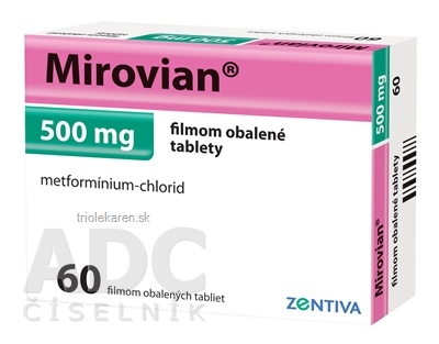 Mirovian 500 mg tablety 60 ks