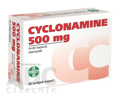 Cyclonamine 500 mg kapsuly 30 ks