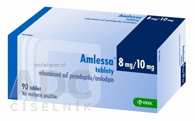 Amlessa 8 mg/10 mg tablety tbl  (blisOPA/Al/PVC/Al) 1x90 ks