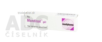 MUNDISAL gel (tuba Al) 1x8 g