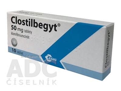 Clostilbegyt tbl 50 mg (blis.Al/PVC/PVDC) 1x10 ks