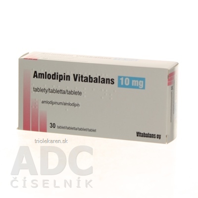 Amlodipin Vitabalans 10 mg tablety 30 ks