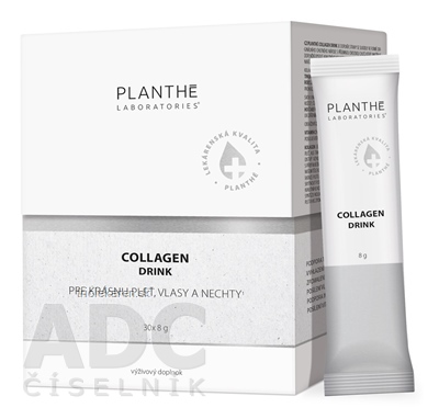 PLANTHÉ Collagen drink prášok vo vrecúškach 30 x 8 g