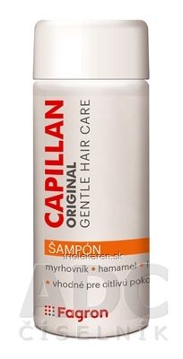 CAPILLAN ORIGINAL ŠAMPÓN na vlasy 200 ml