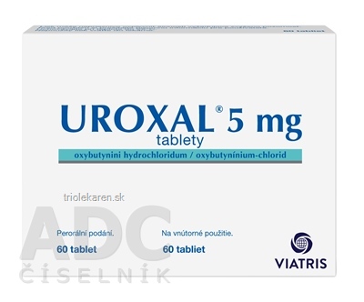 UROXAL 5 mg tablety 60 ks