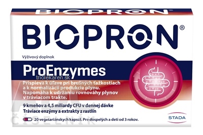 BIOPRON ProEnzymes kapsuly 20 ks