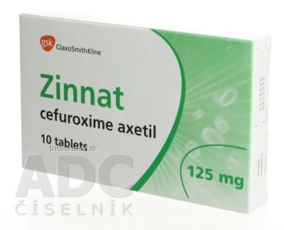 ZINNAT 125 mg tbl flm (blis.OPA/Al/PVC) 1x10 ks