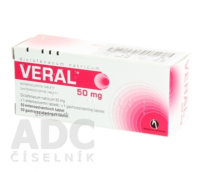 VERAL 50 mg tbl ent 1x50 ks