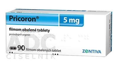 Pricoron 5 mg tablety 90 ks