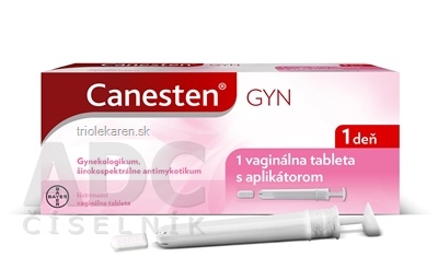 Canesten GYN 1 deň tbl vag 500 mg (fólia Al) 1x1 ks