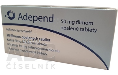 Adepend 50 mg tbl flm (blis.PVC/PVDC/Al) 1x28 ks