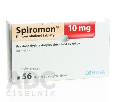 Spiromon 10 mg tablety 56 ks