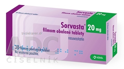 Sorvasta 20 mg tablety 30 ks