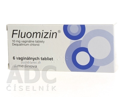 Fluomizin 10 mg vaginálne tablety tbl vag (blis. PVC/PE/PVDC/Al) 1x6 ks