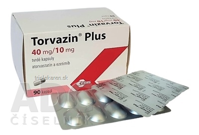 Torvazin Plus 40 mg/10 mg cps dur (blis.OPA/Al/PVC/Al) 1x90 ks