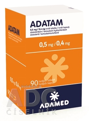 ADATAM 0,5 mg/0,4 mg cps dur (fľ.HDPE) 1x90 ks